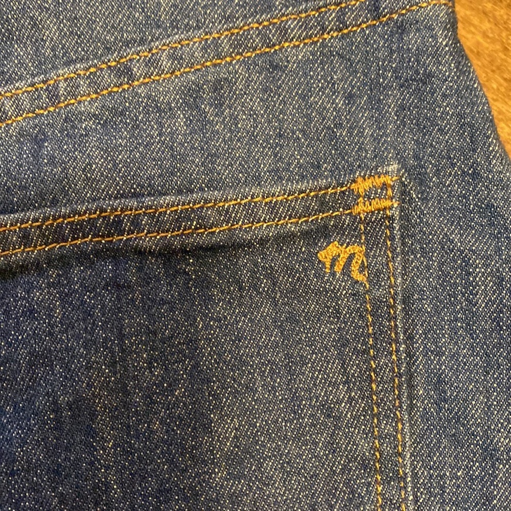 Madewell Stretch Denim A-Line Skirt - Picture 7 of 7